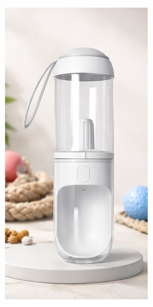 Gourde d’eau portable pour animaux (chien et chat)