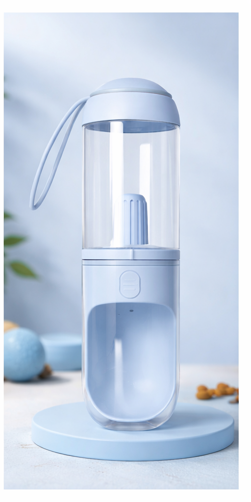 Gourde d’eau portable pour animaux (chien et chat)